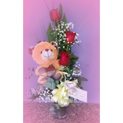 Rosas y Peluche