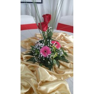 Centro Rosas y Gerberas