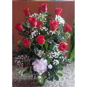 Copon con 12 rosas