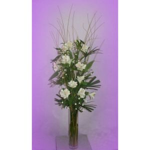 Flores Naturales en Pedestal
