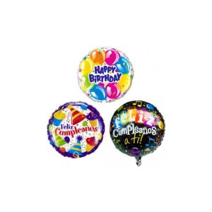 Globo metalizado con Tutor