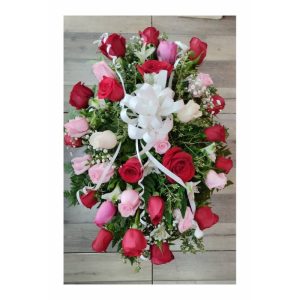 Ofrenda Almohadon 30 Rosas