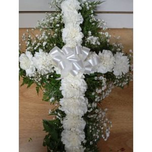 Ofrenda Cruz Flores Naturales